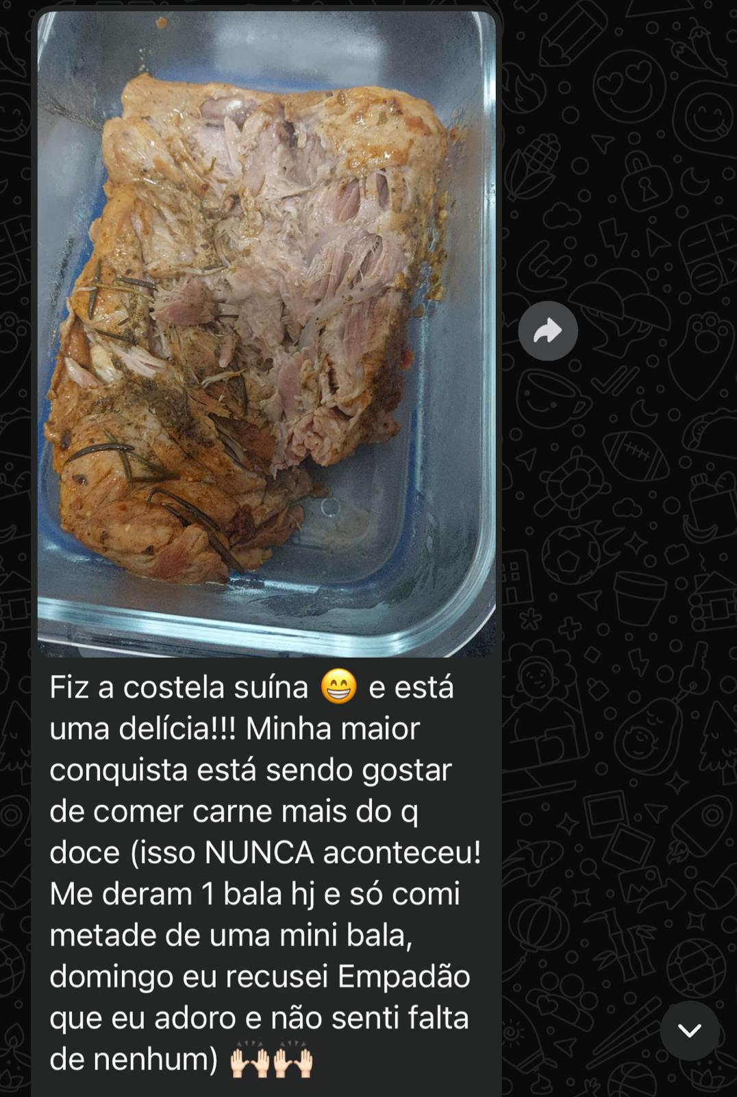 Depoimento real de aluna 8
